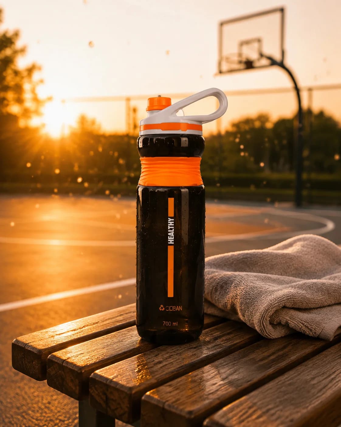 قارورة رياضية Strong Grip بمقبض حمل – 700 مل